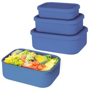 ZipGreen Silicone Multi-Use Rectangle Containers (Pack of 4)
